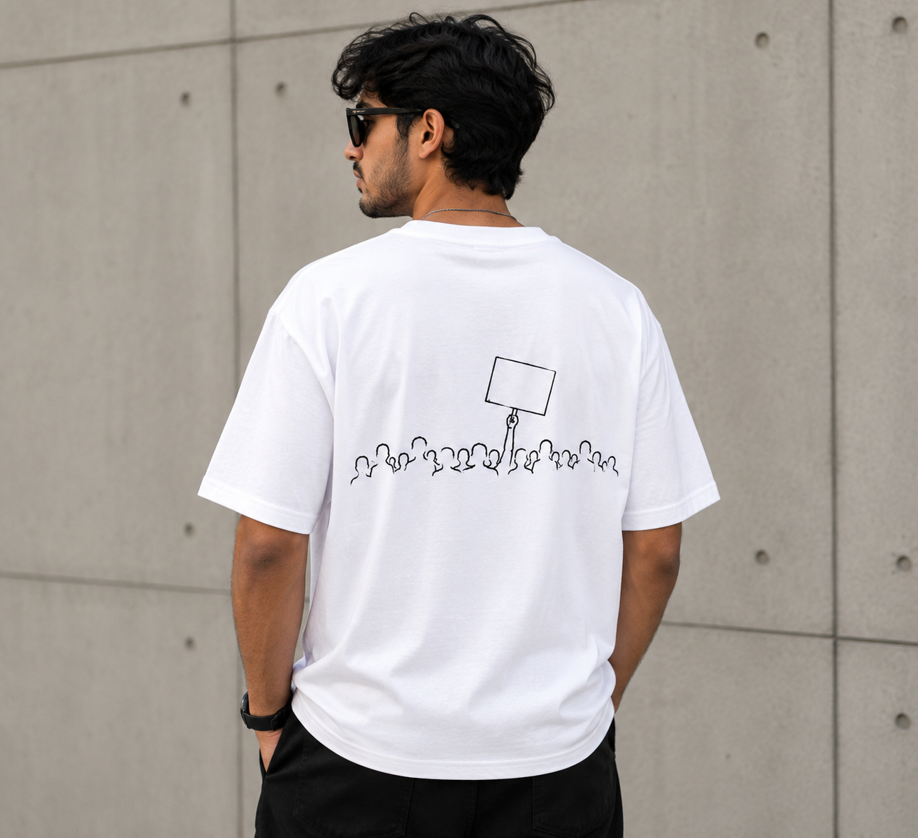 YOUNG INDIA - PROTEST T SHIRT