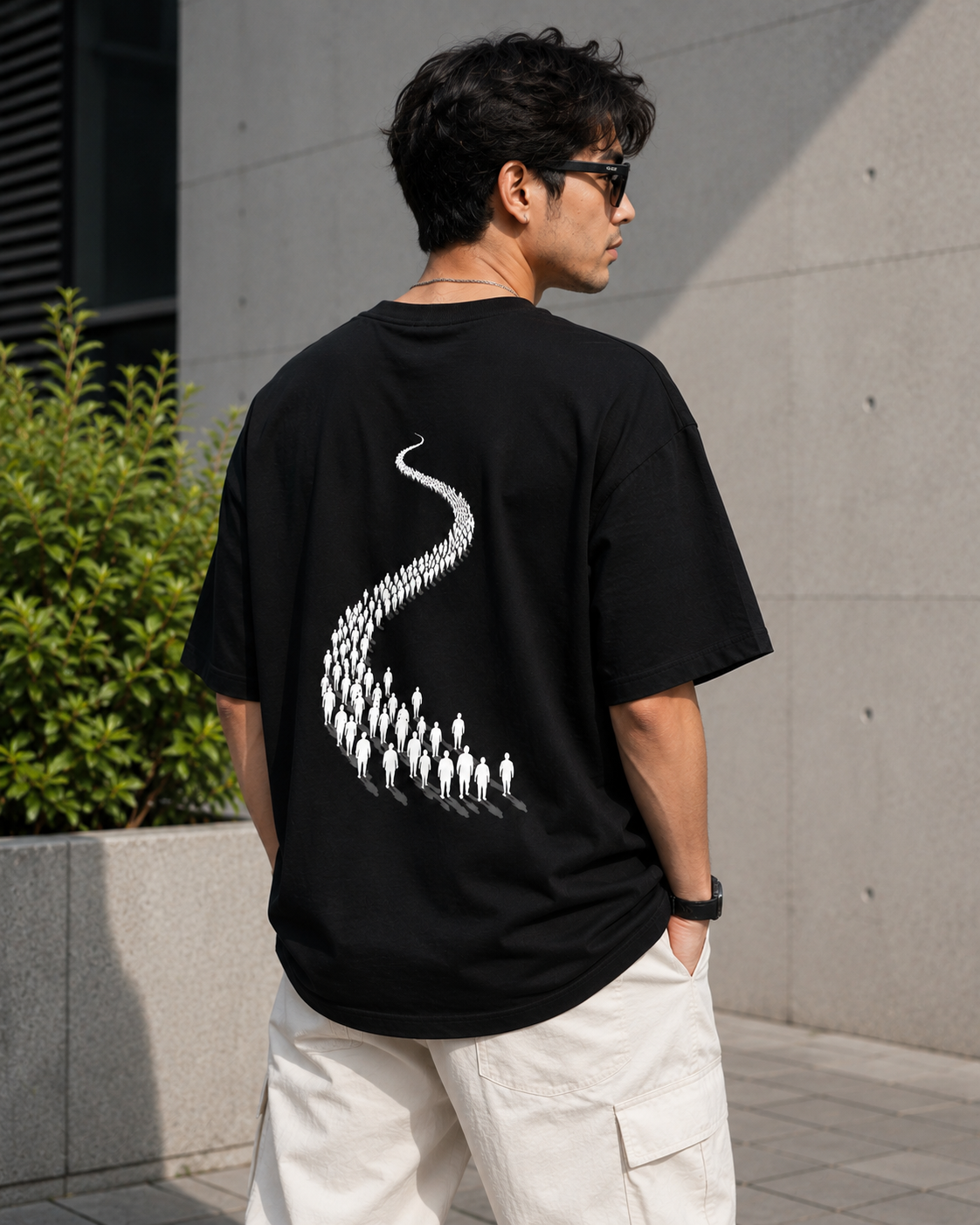 YOUNG INDIA - UNMUTED BLACK EDITION T SHIRT