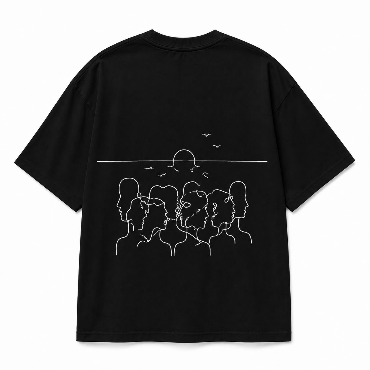 YOUNG INDIA - THINK BLACK EDITION T SHIRT